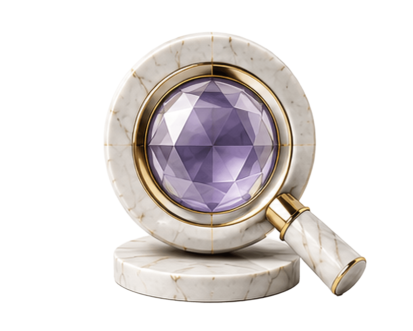 Marble magnifying glass — Research & Insight