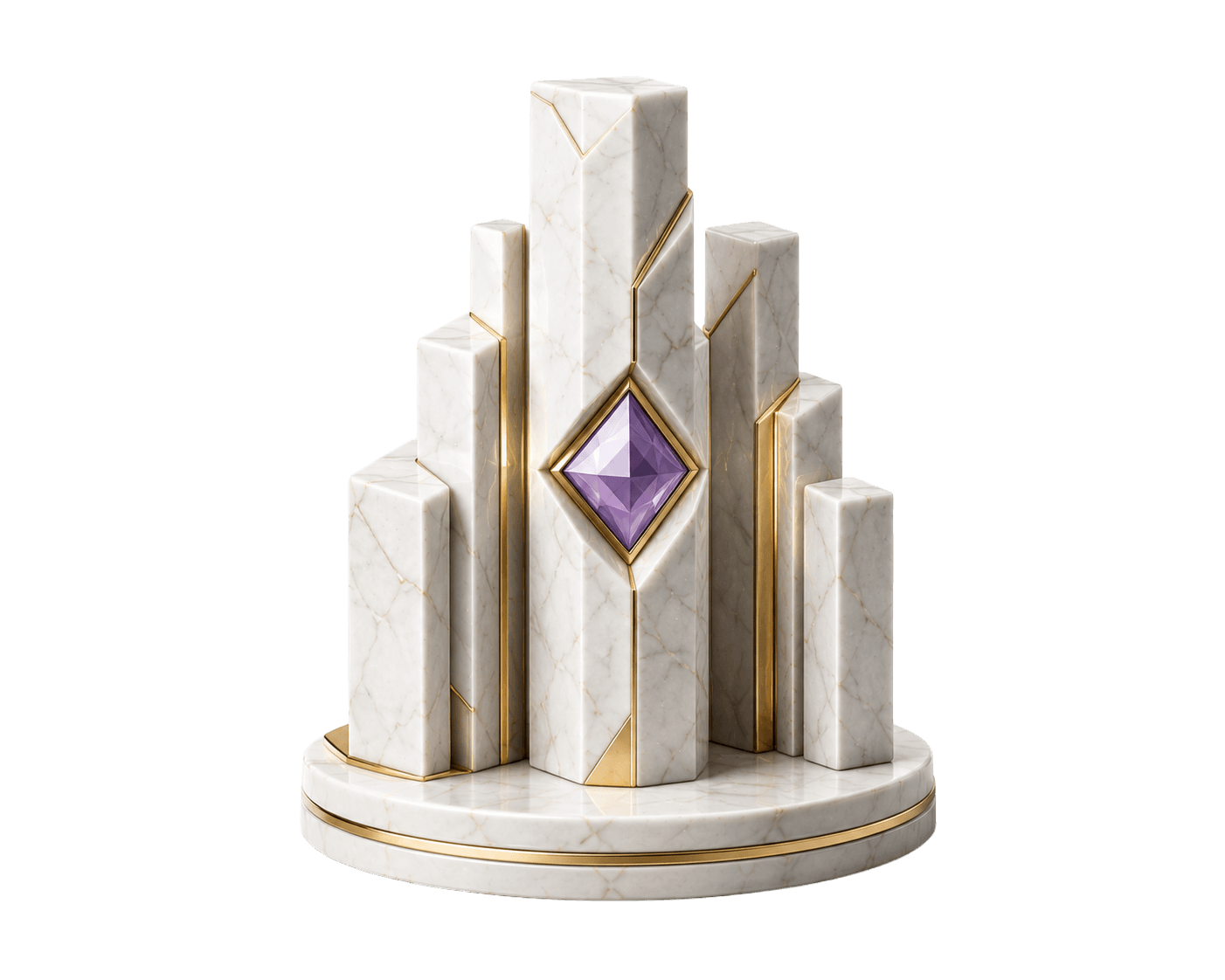 Marble pillars — Development